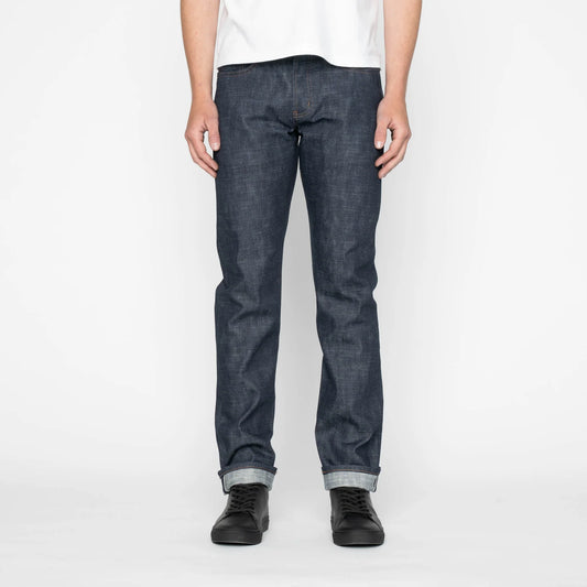 Weird Guy Greencast Slub Stretch Selvedge Indigo