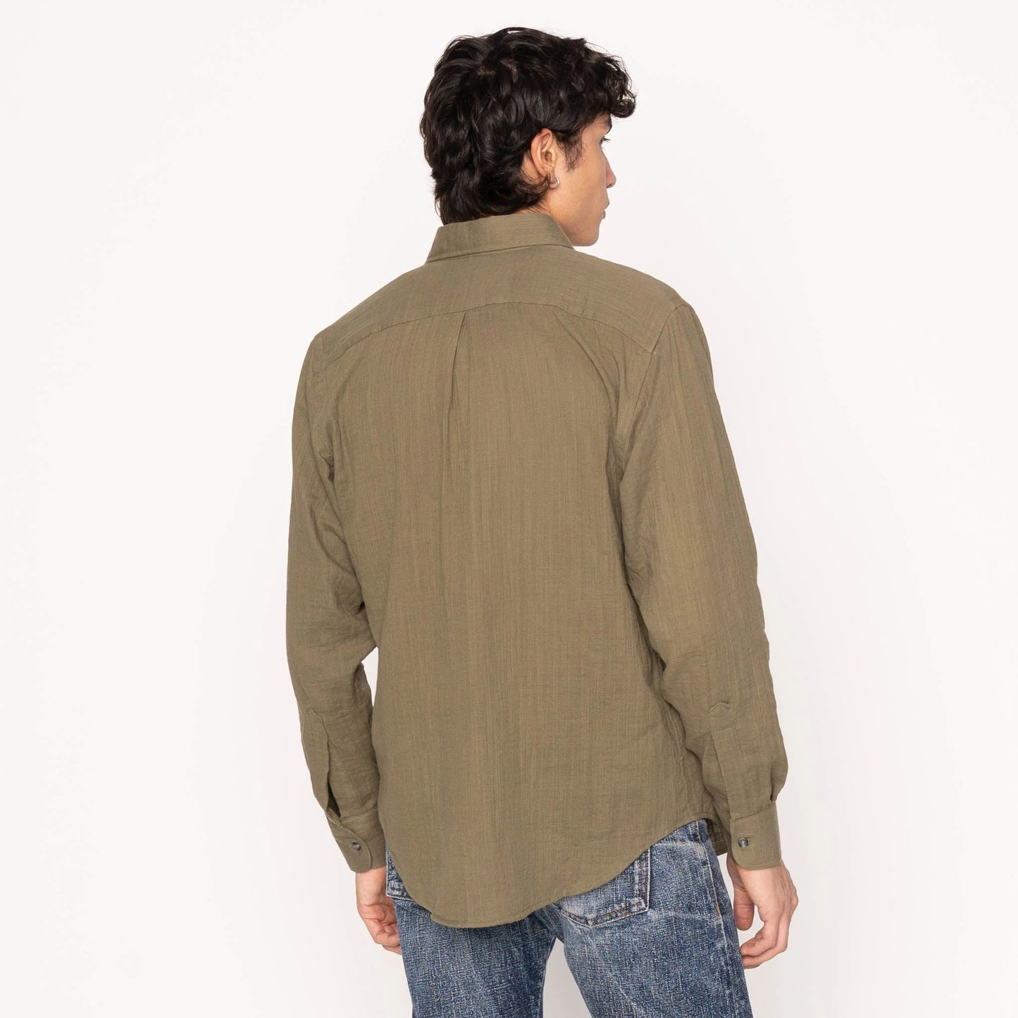 Easy Shirt Double Weave Gauze Juniper