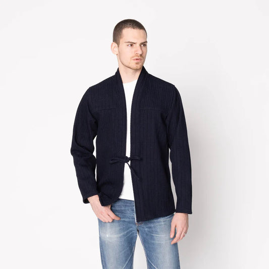 Kimono Shirt - Indigo Sugiaya