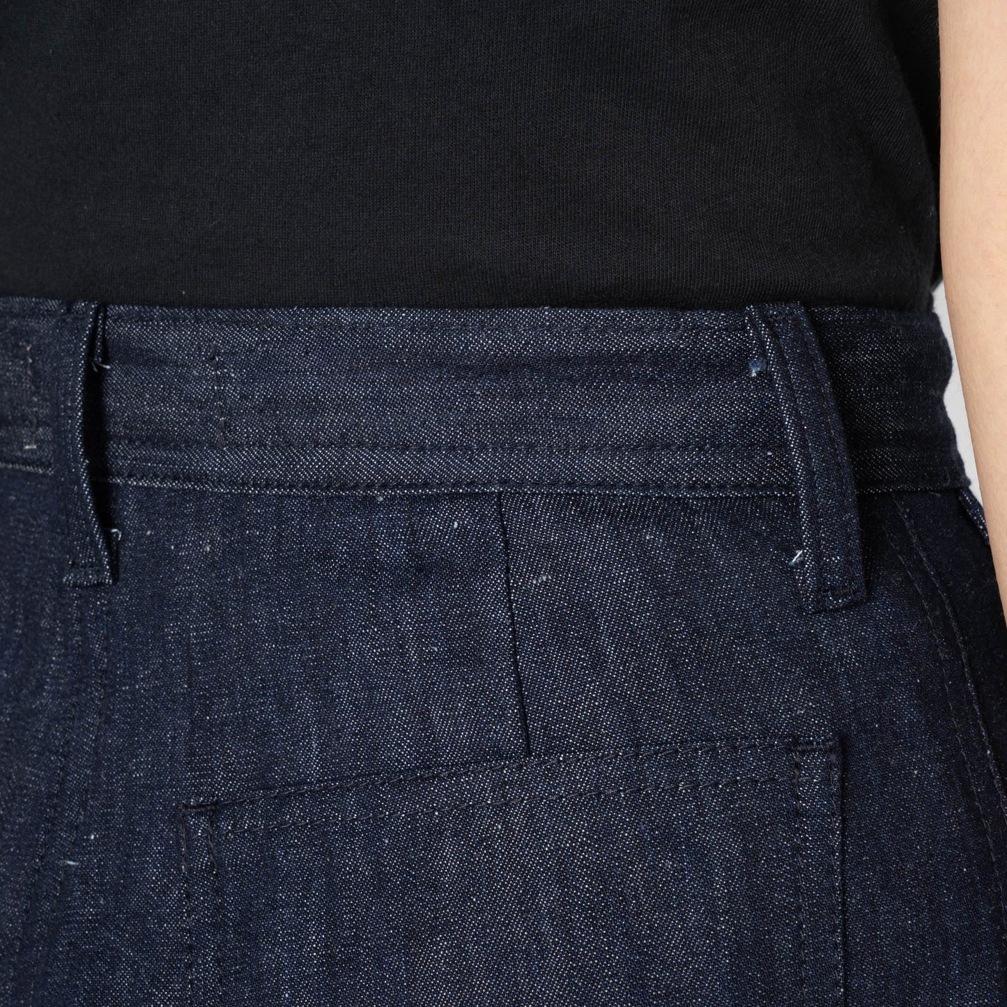 Maudie Linen Blend Denim Indigo