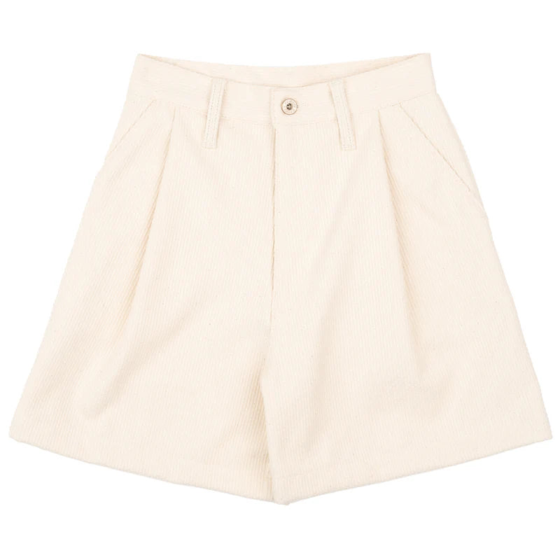 Twin Pleat Shorts - Judo Sashiko