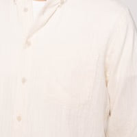 Easy Shirt Double Weave Slub Gauze White