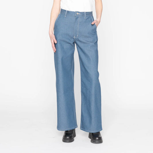 Maudie Antique Blue Denim Stretch