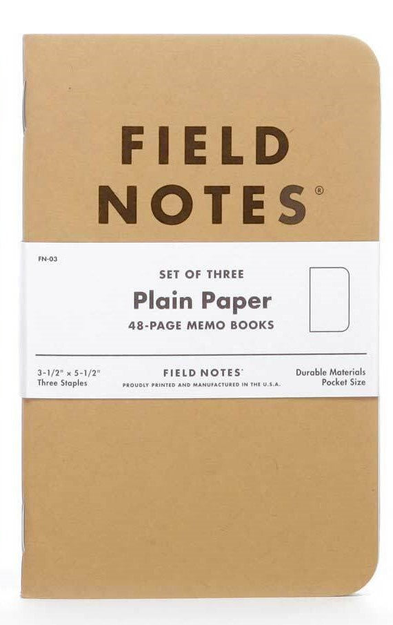 Kraft Plain 48 Page Memo Book