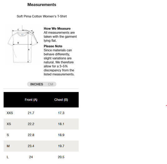 PIMATEE02.01 Soft Pima Cotton Women’s T-Shirt White