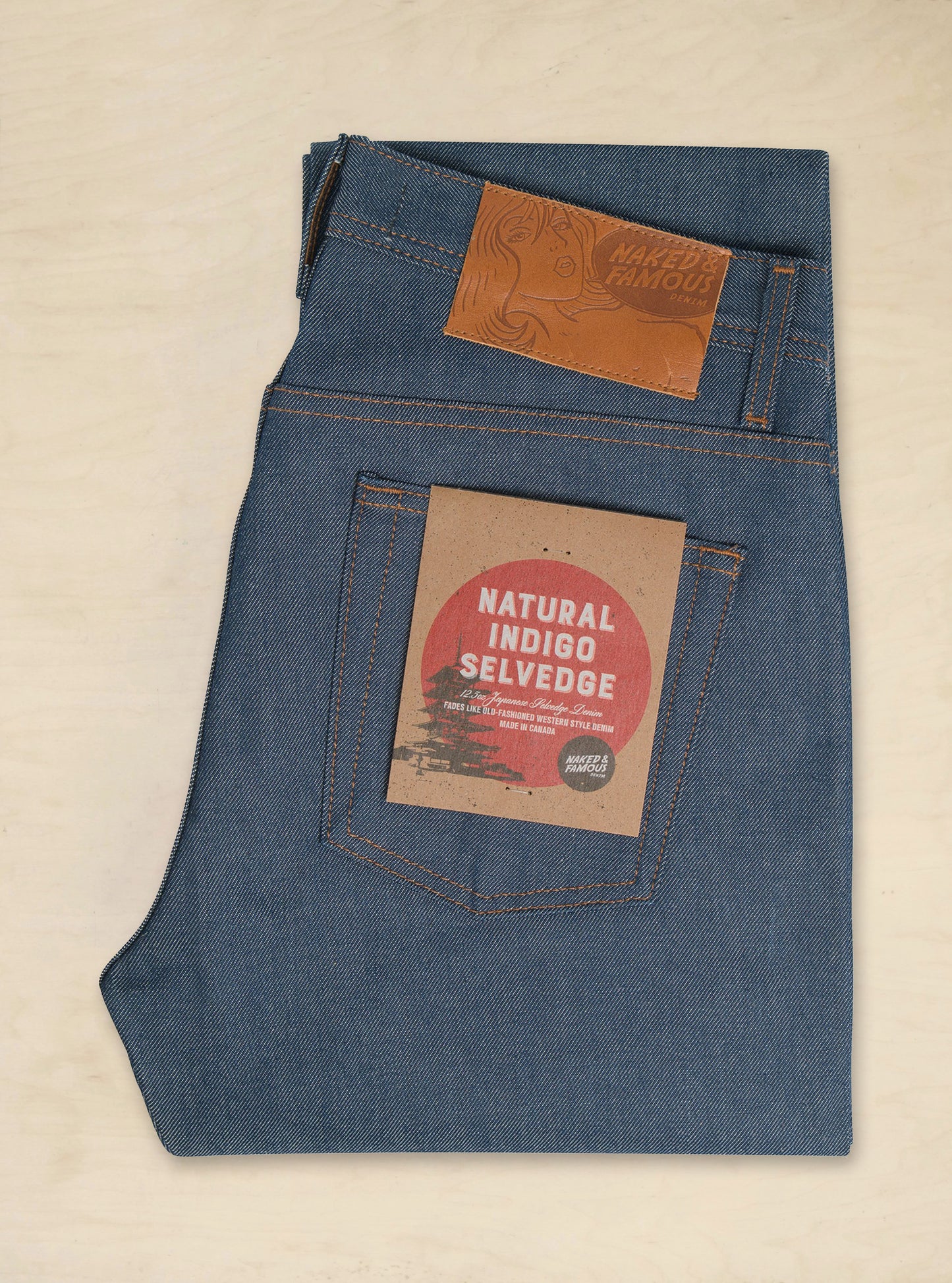 Weird Guy Natural Indigo Selvedge