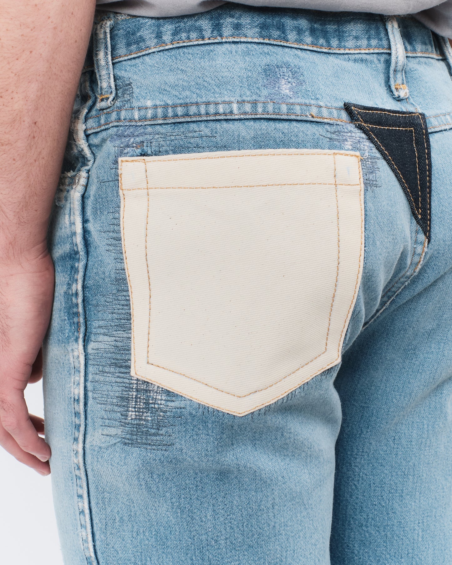 Reworked Denim Jean 8