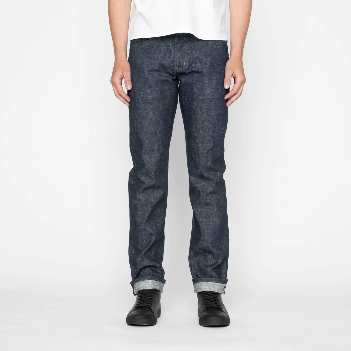Weird Guy Greencast Slub Stretch Selvedge Indigo