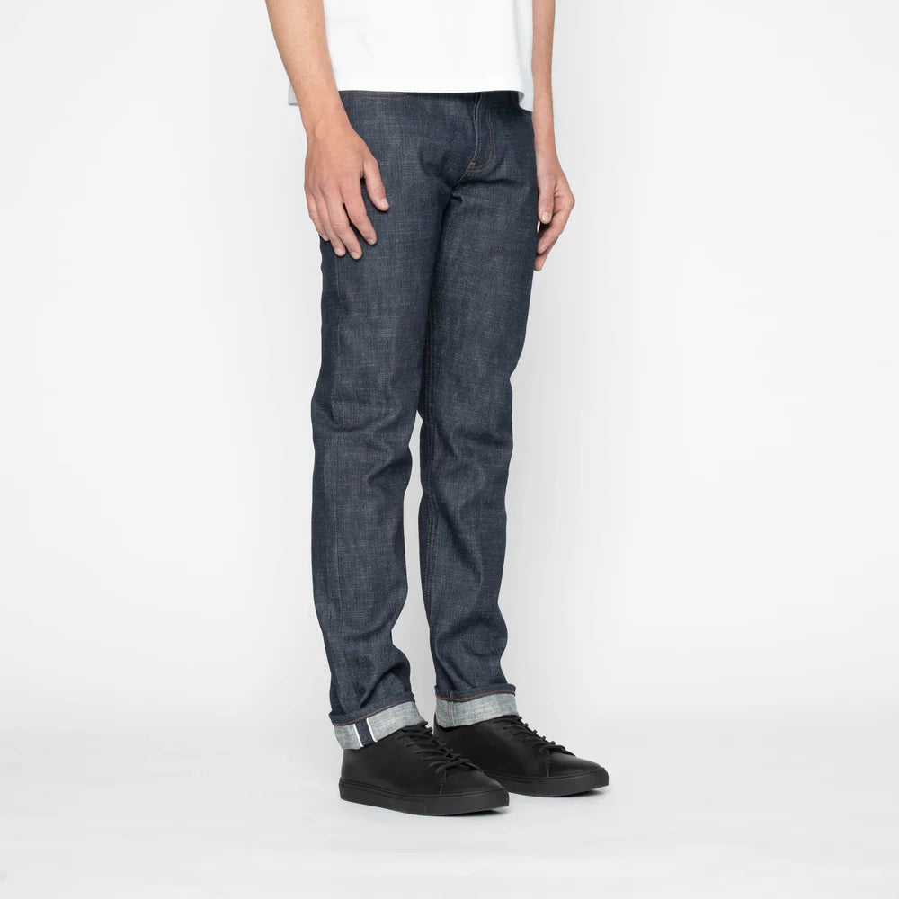 Weird Guy Greencast Slub Stretch Selvedge Indigo