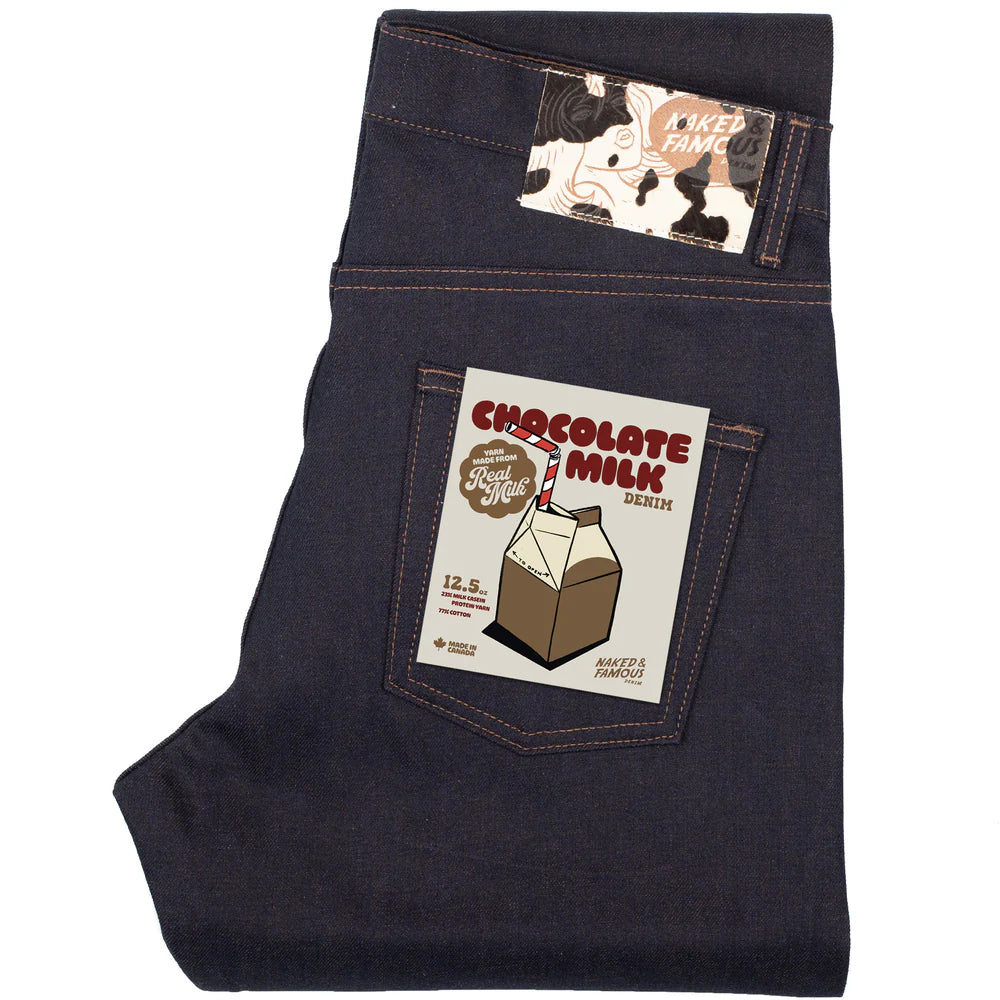 True Guy Chocolate Milk Selvedge Indigo