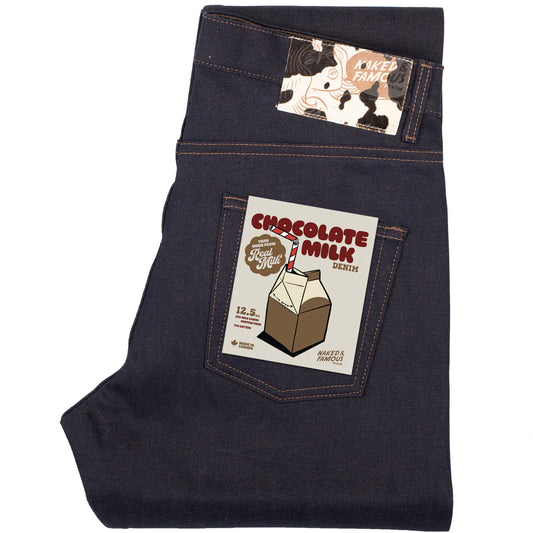 True Guy Chocolate Milk Selvedge Indigo