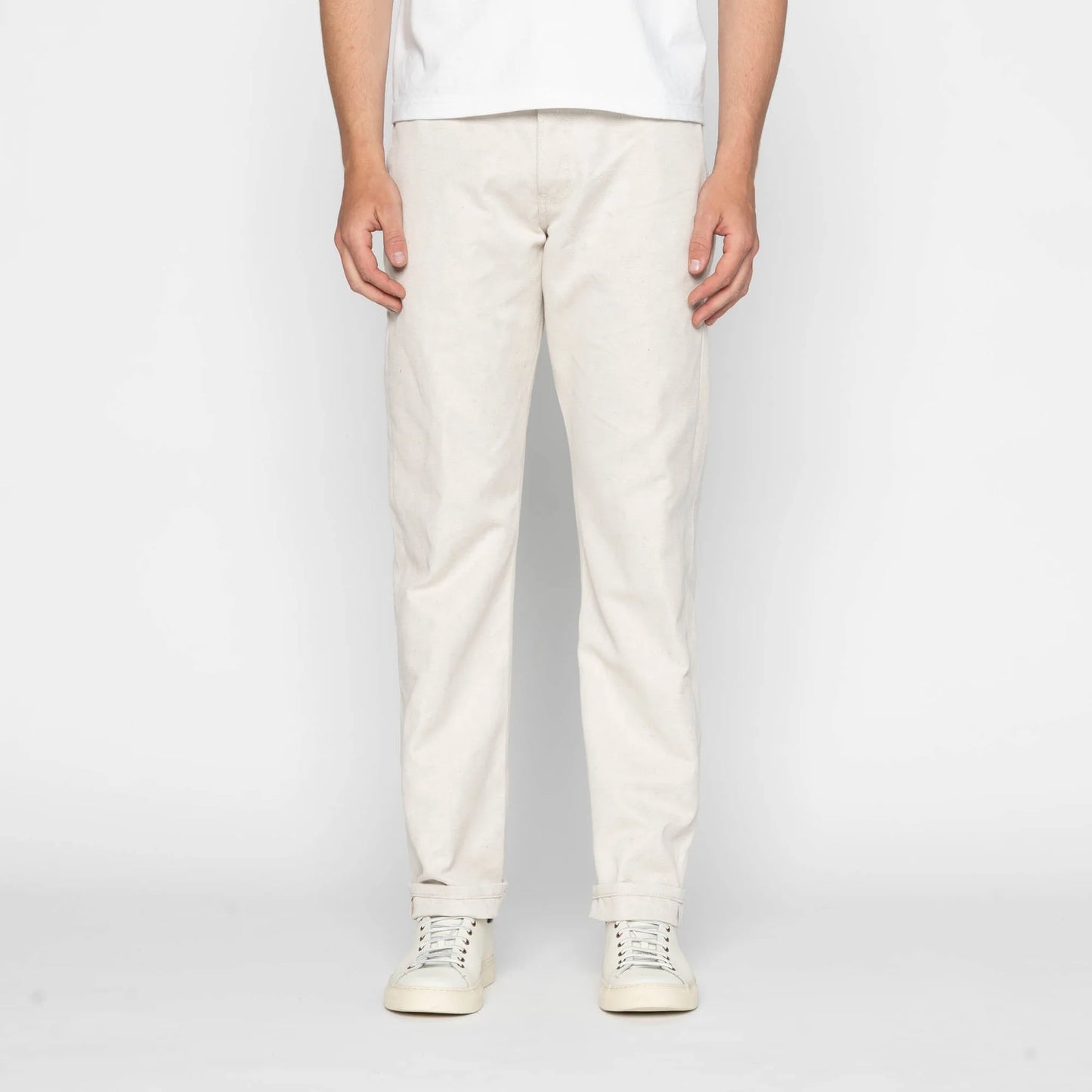 True Guy Tabi Selvedge Off White Size 34