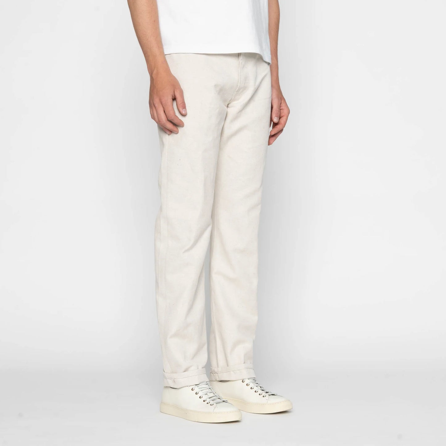 True Guy Tabi Selvedge Off White Size 34