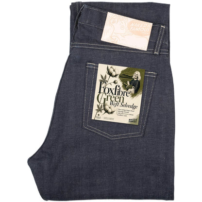 True Guy FoxFibre® Green Weft - Indigo 13oz