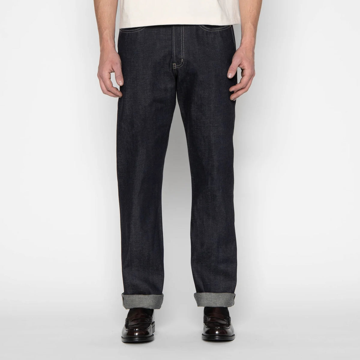 True Guy FoxFibre® Green Weft - Indigo 13oz