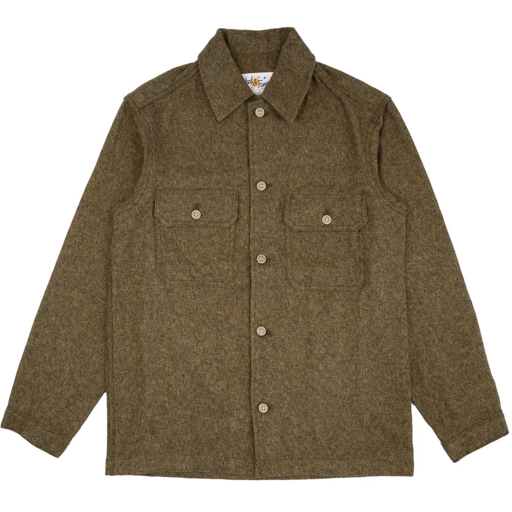 Work Shirt Triple Herringbone Triple Yarn Work Shirt