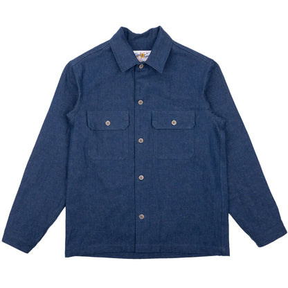 Work Shirt 2x1 Nep Dungaree Denim - Mid. Indigo