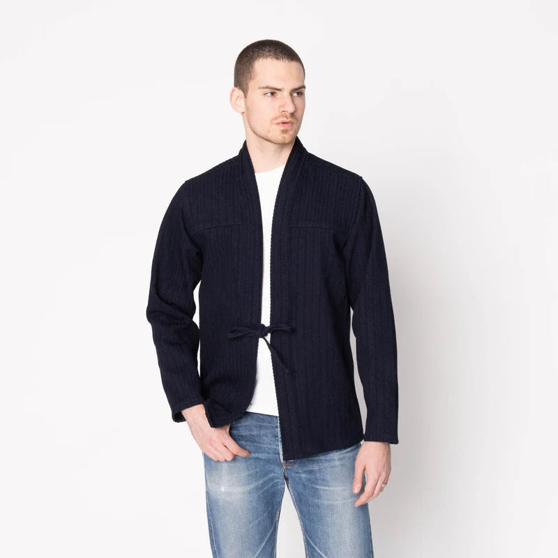 Kimono Shirt - Indigo Sugiaya