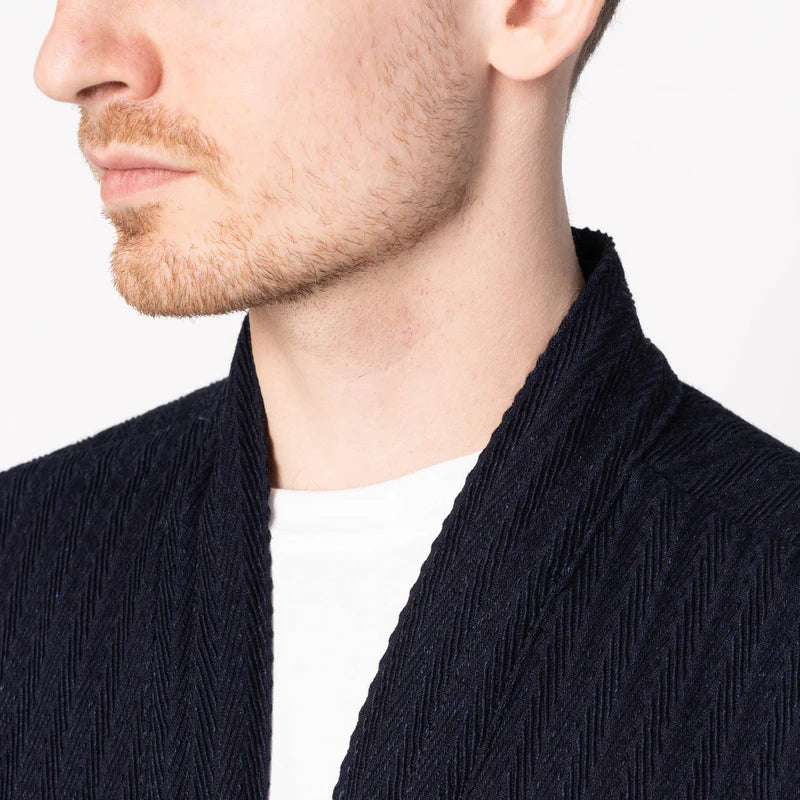 Kimono Shirt - Indigo Sugiaya