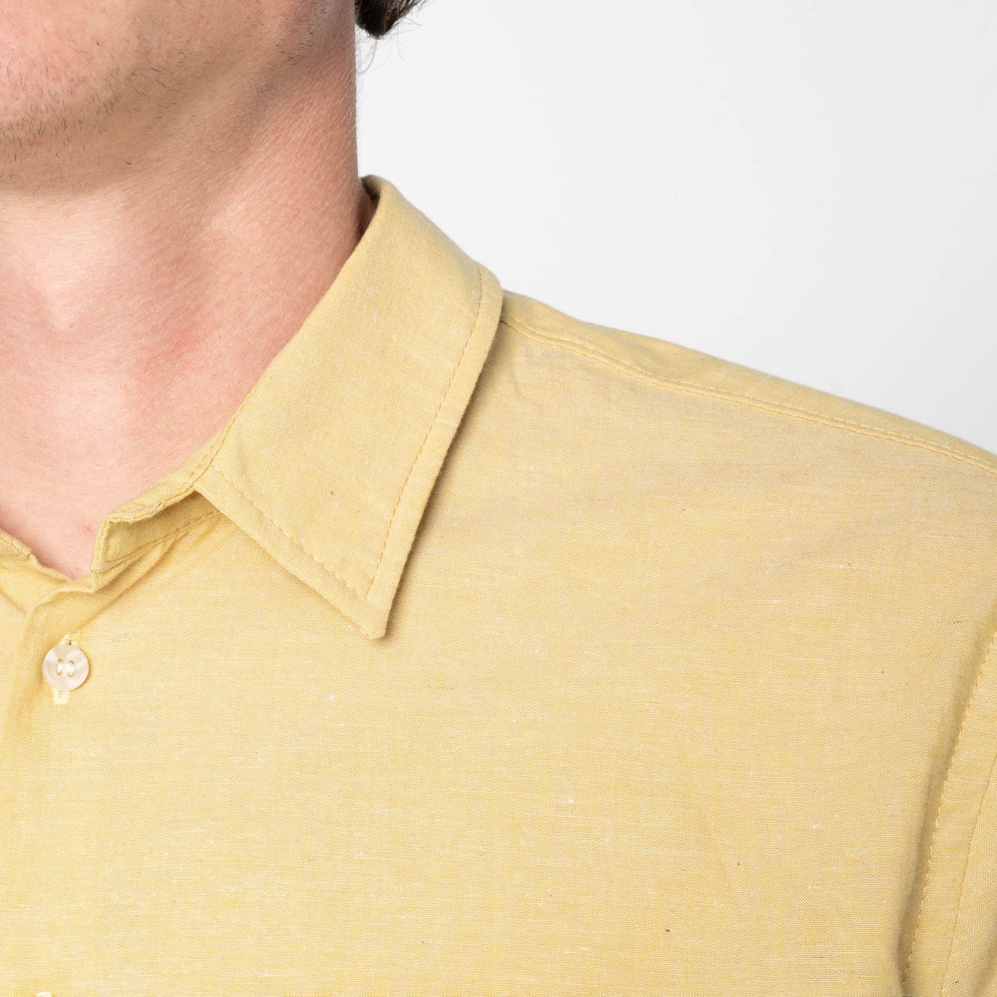 True Shirt Selvedge Chambray Yellow