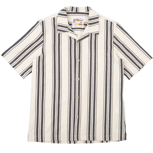 Aloha Shirt Dobby Bands Natural