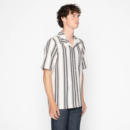Aloha Shirt Dobby Bands Natural
