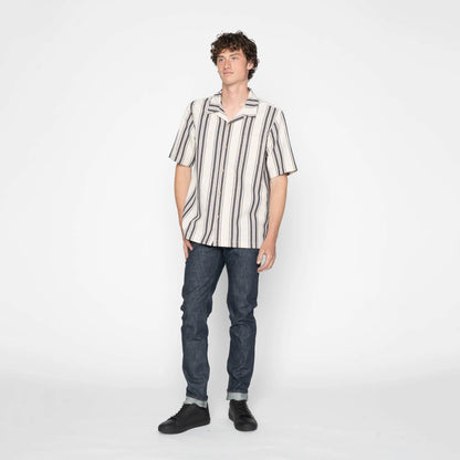 Aloha Shirt Dobby Bands Natural