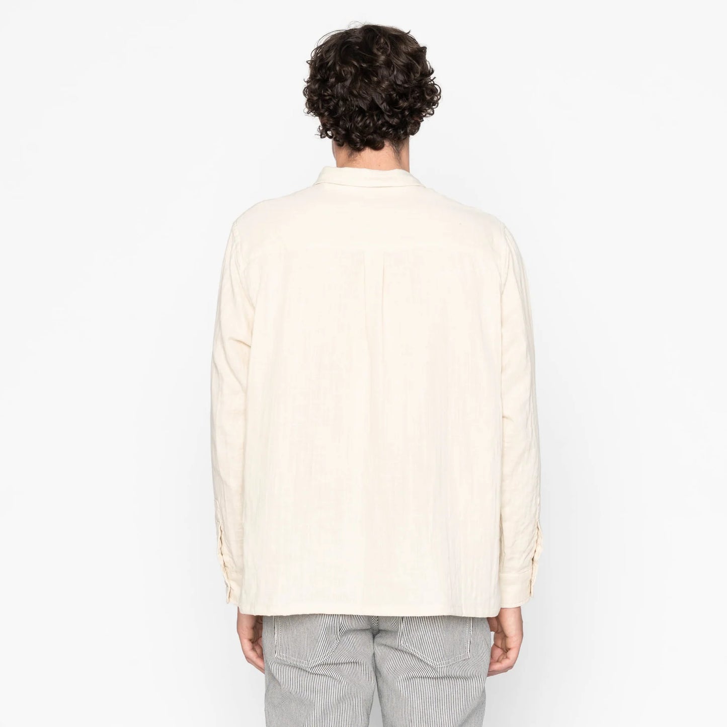 True Shirt Double Weave Slub Gauze Bone