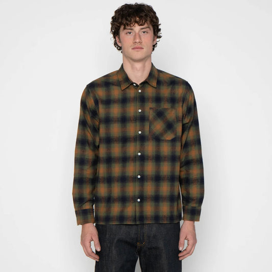 True Shirt Shaggy Flannel Moss Green