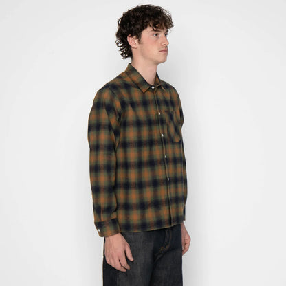 True Shirt Shaggy Flannel Moss Green