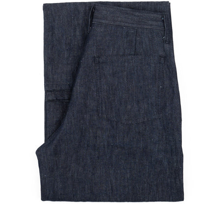 Maudie Linen Blend Denim Indigo