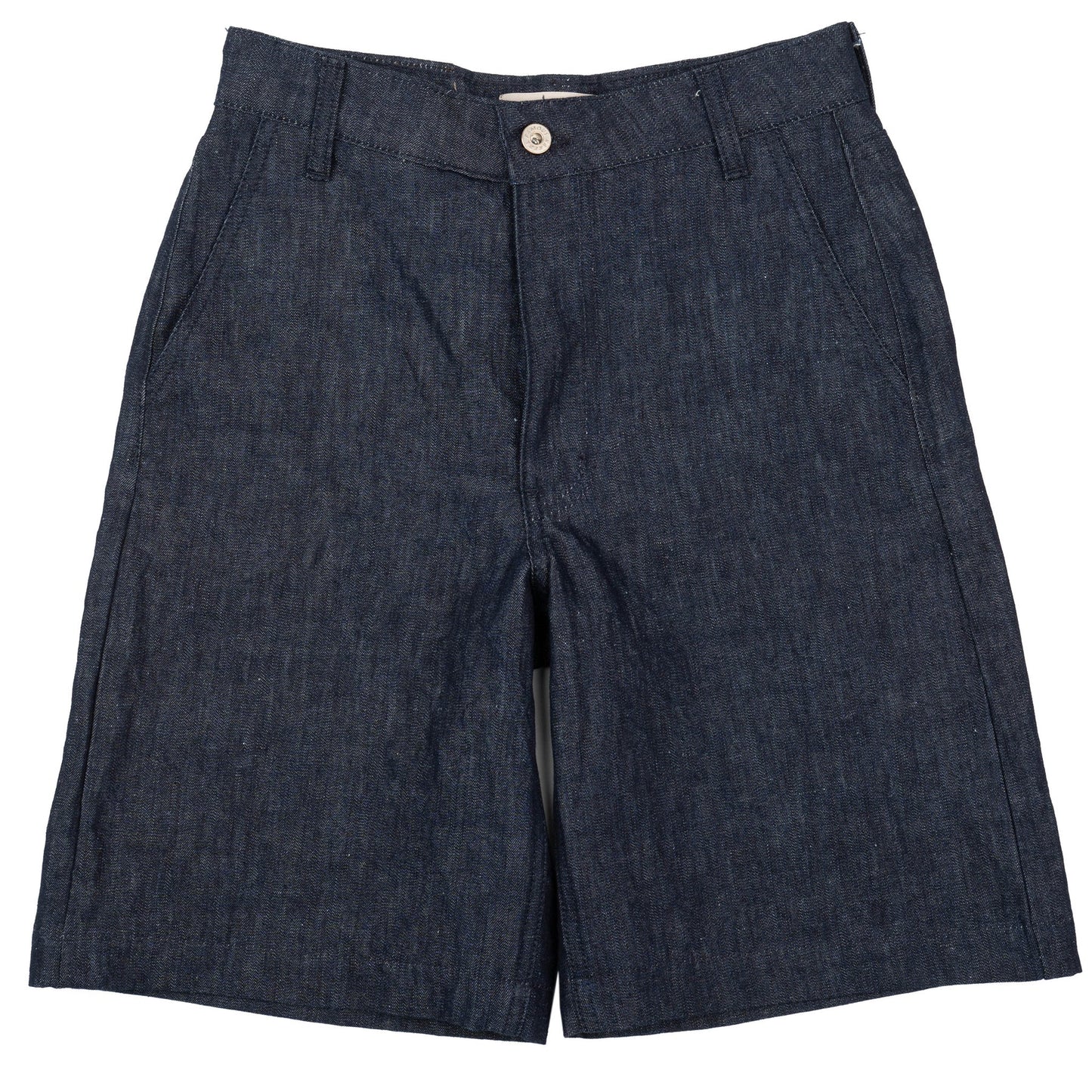 Andie Linen Blend Denim Indigo