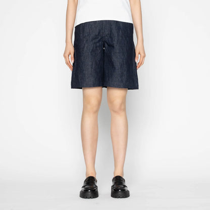 Andie Linen Blend Denim Indigo