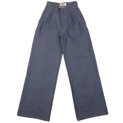 Wide Leg Trouser Natural Indigo