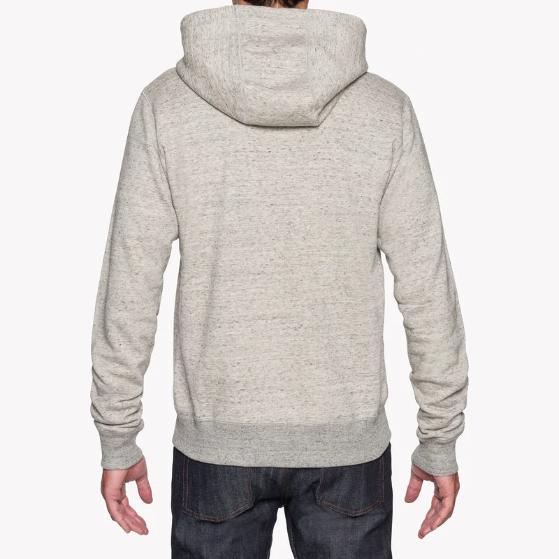 Zip Hoodie - Grey Terry