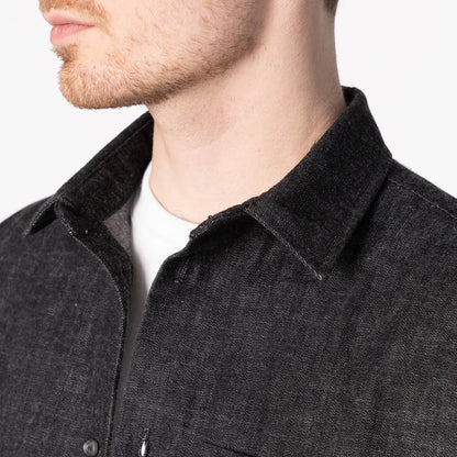 True Shirt Black Lightweight Denim