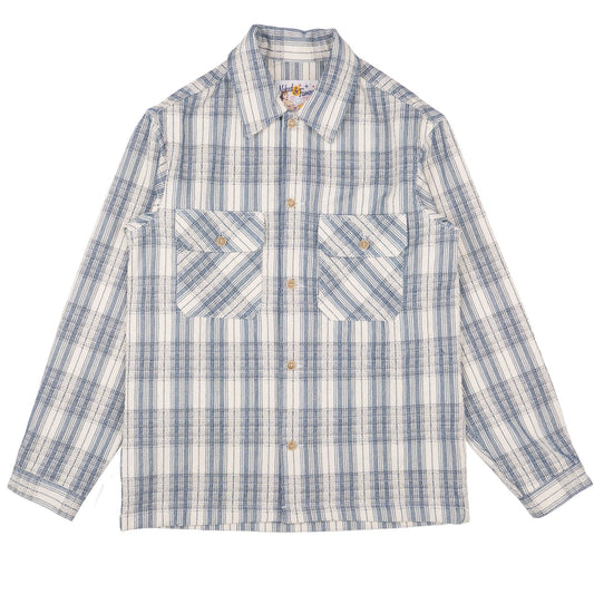 Over Shirt Asagi Sashiko White