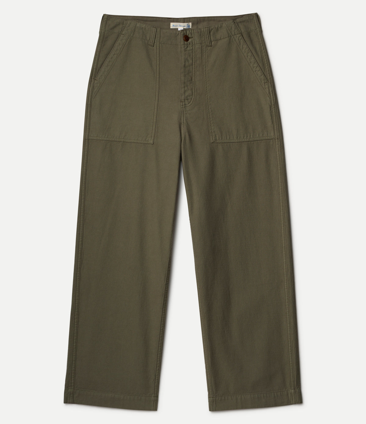 SENDO01SC.40 Weave Canvas Fatigue Pants Army
