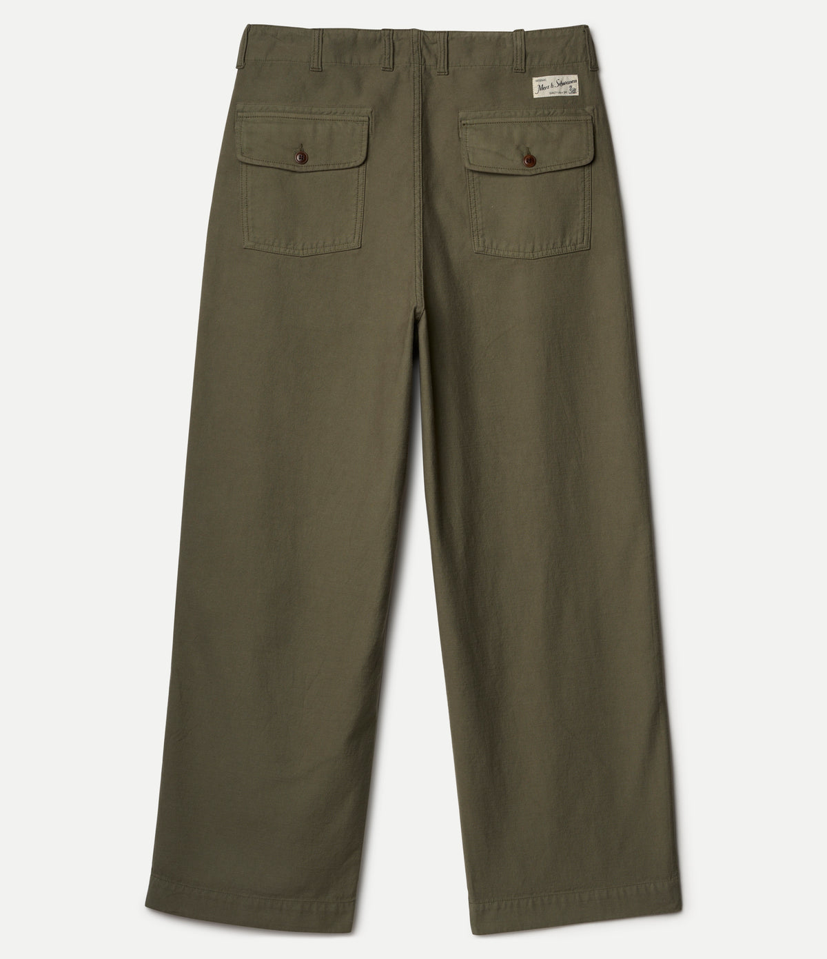 SENDO01SC.40 Weave Canvas Fatigue Pants Army