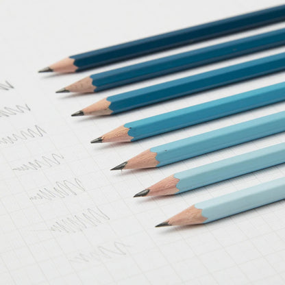 Gradient Sketching Pencils, Blue