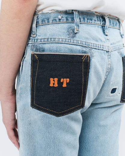 Reworked Denim Jean 6