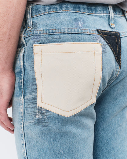 Reworked Denim Jean 8
