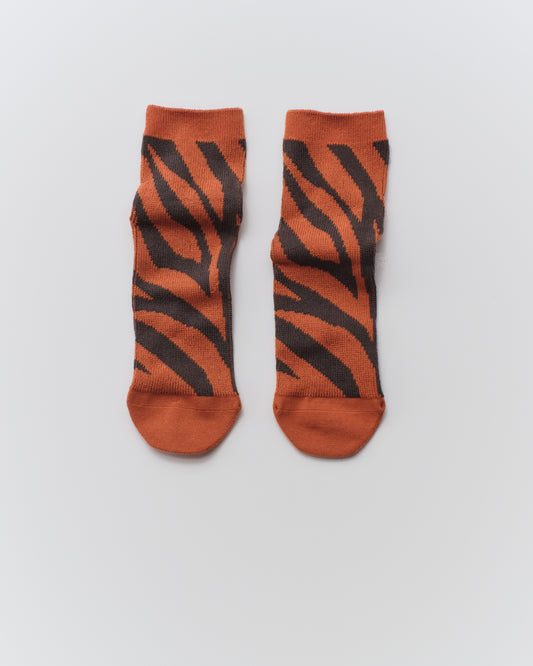 Zebra Knit Socks