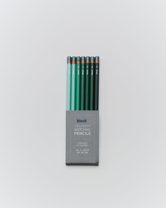Gradient Sketching Pencils, Green